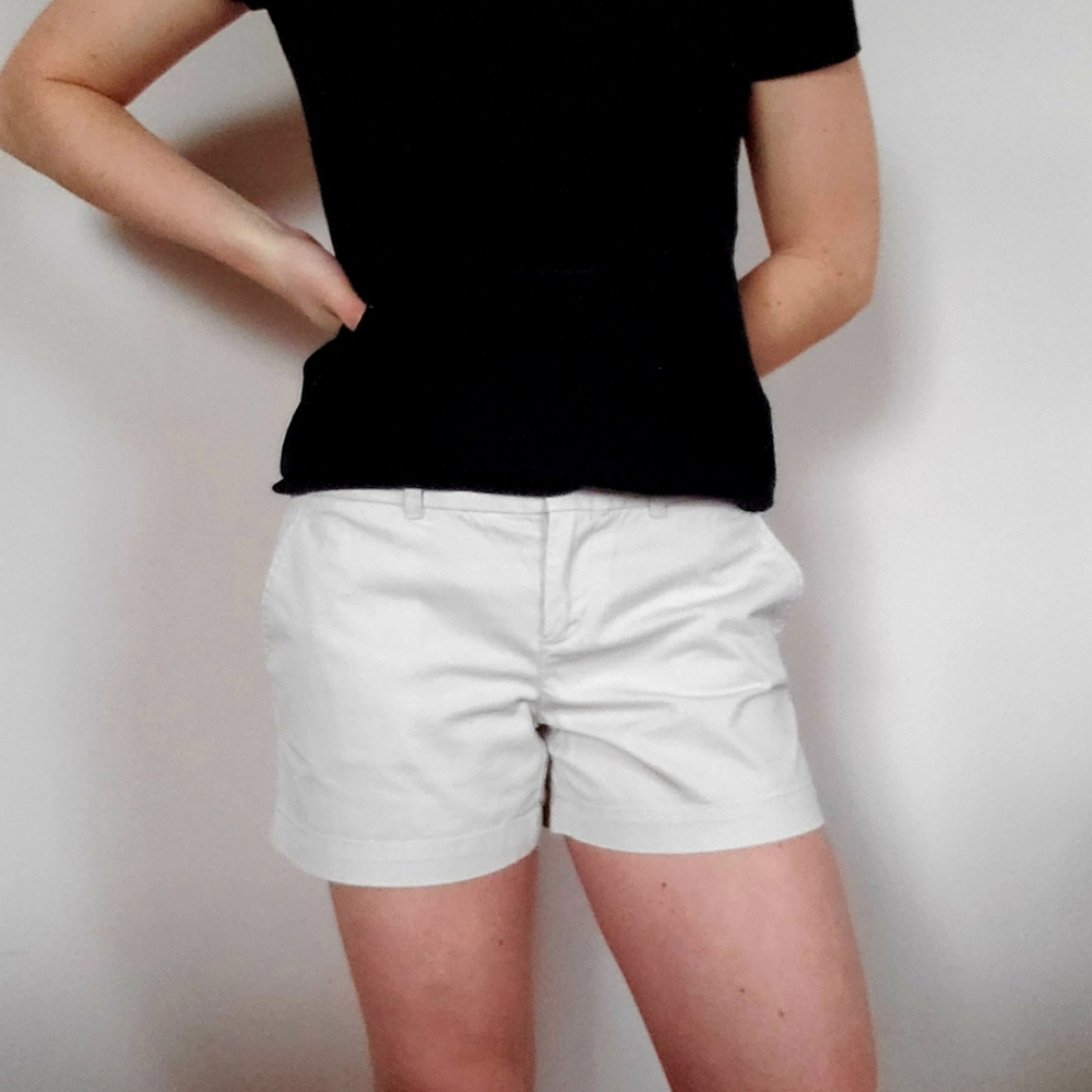 Khaki LOFT shorts - 0